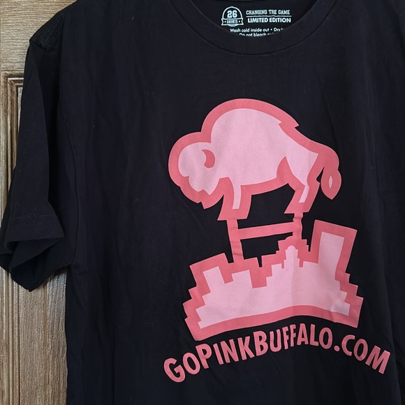 Go Pink Buffalo Tee Shirt - Picture 3 of 5